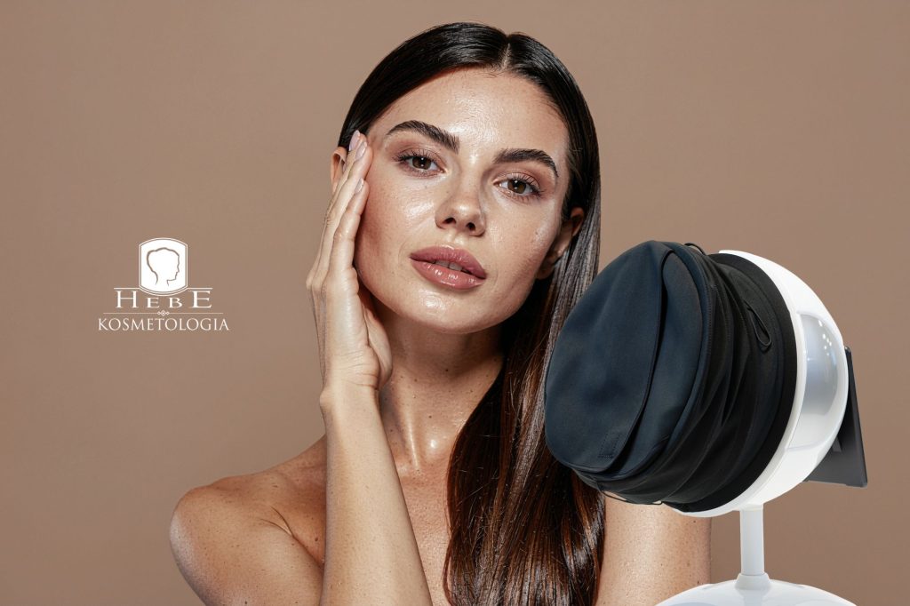 Urządzenie do diagnostyki twarzy – analiza komputerowa skóry Mława w Gabinecie Hebe.